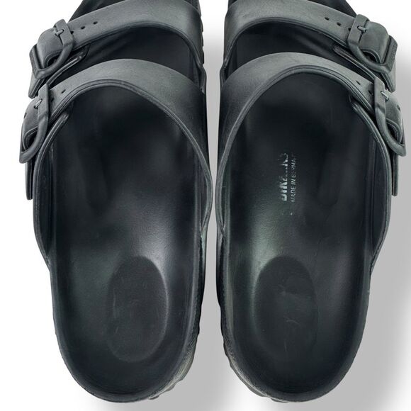 Birkenstock Arizona Essentials EVA Rubber Waterproof Slide Sandals Black 41 / 10 - Picture 10 of 13